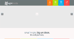 Desktop Screenshot of eightmediastudios.com