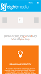 Mobile Screenshot of eightmediastudios.com